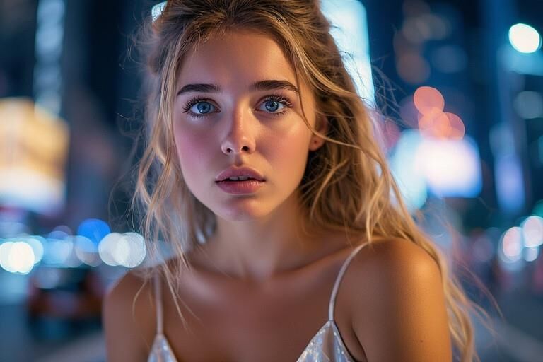 Mujeres jóvenes en una ciudad sin baños públicos