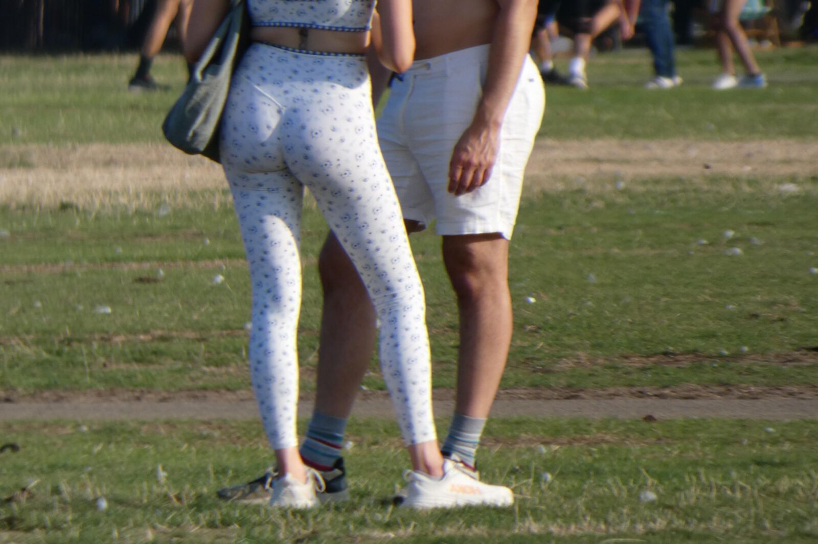 Fleckig spandex