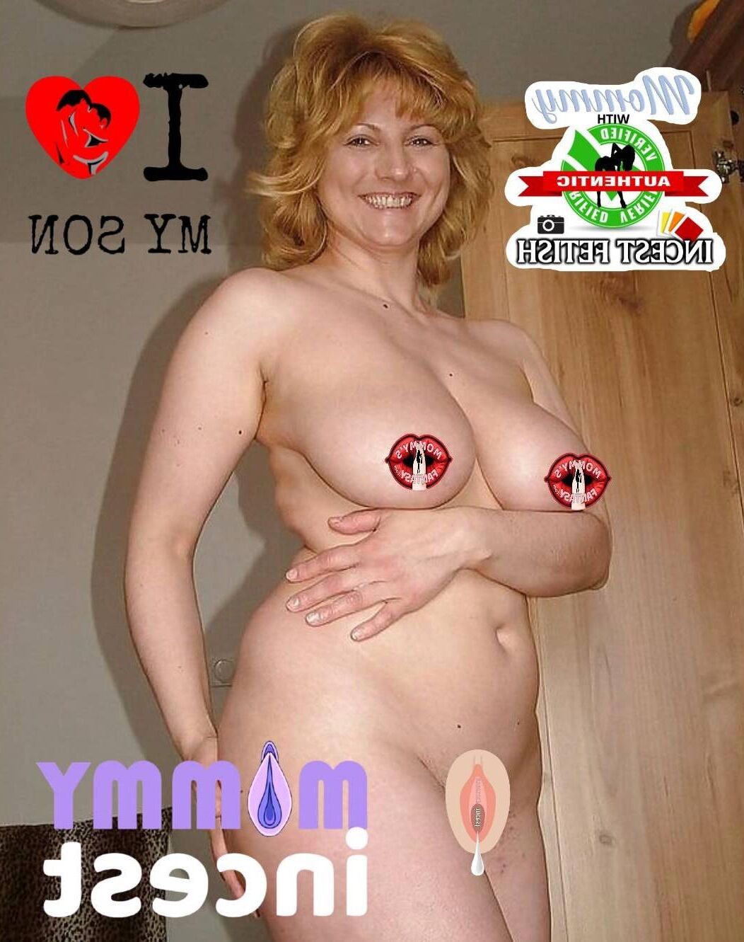 % Echte Mama mit Mama -Sohn -Inzest -Fantasien