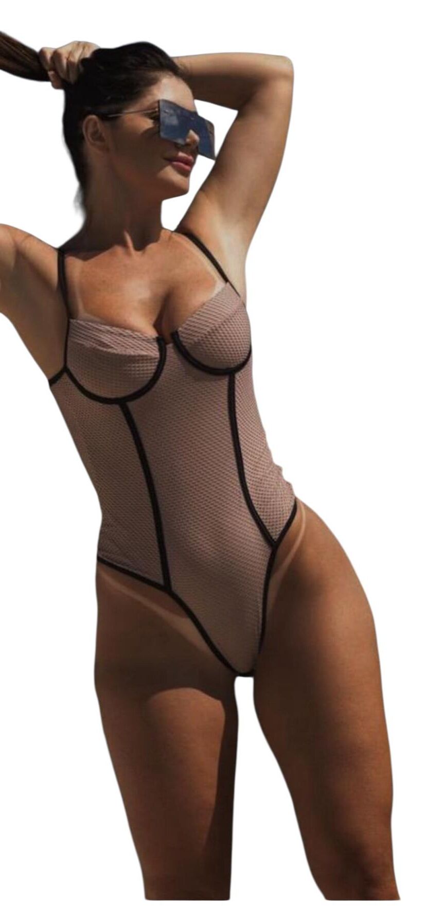 Latina süße große Butt -Aufkleber