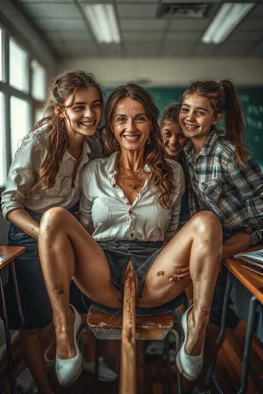 La colección AI más sucia madura, adolescentes, coños destruidos