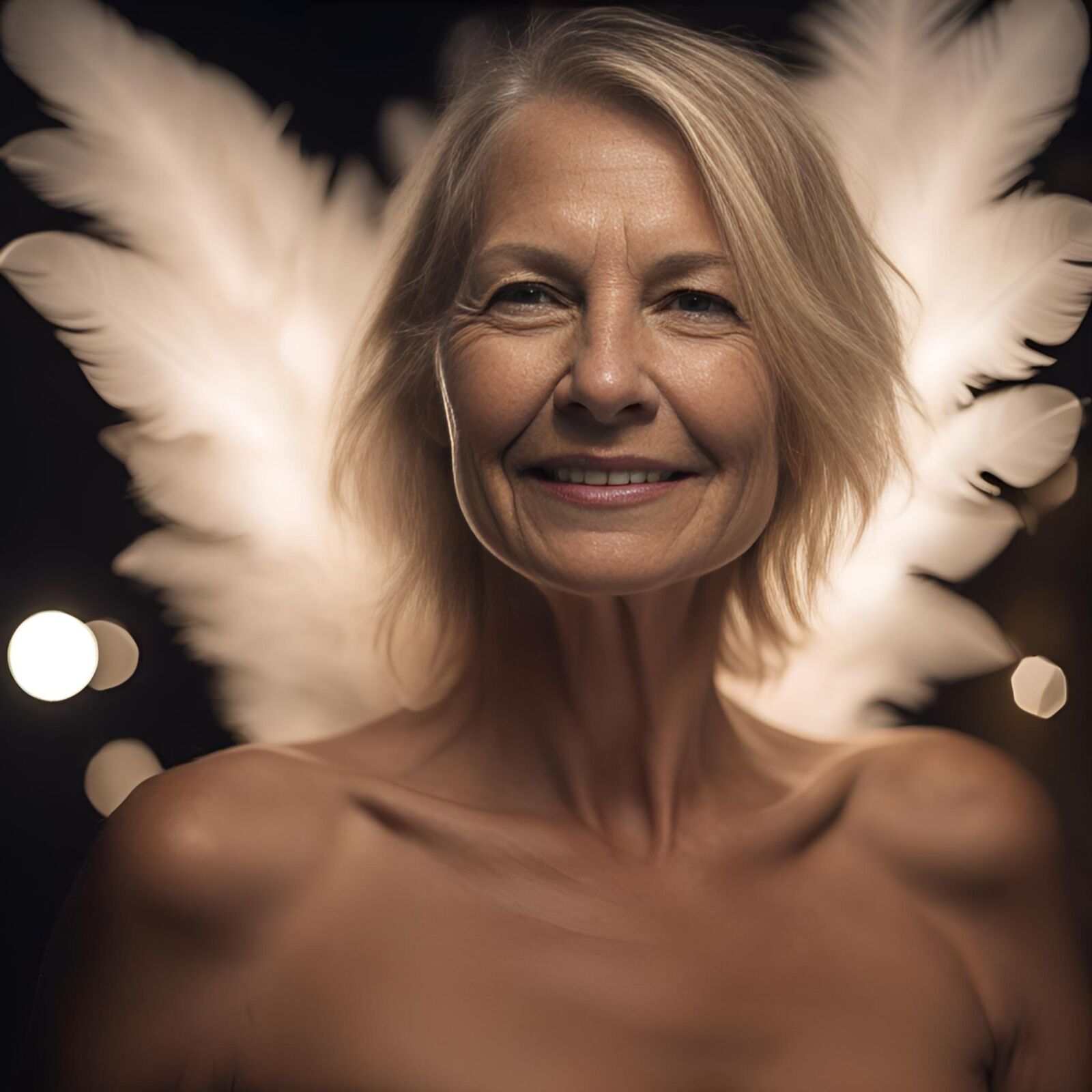 AI GRANNY feathers