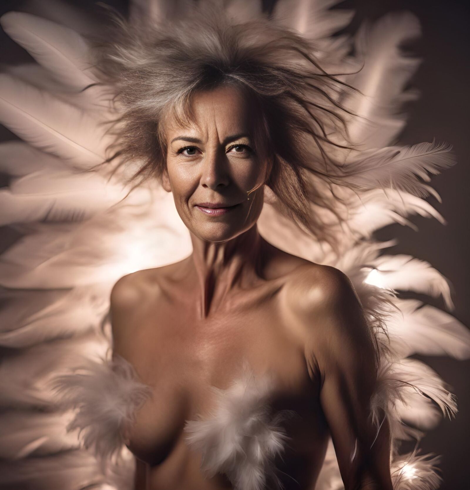 AI GRANNY feathers