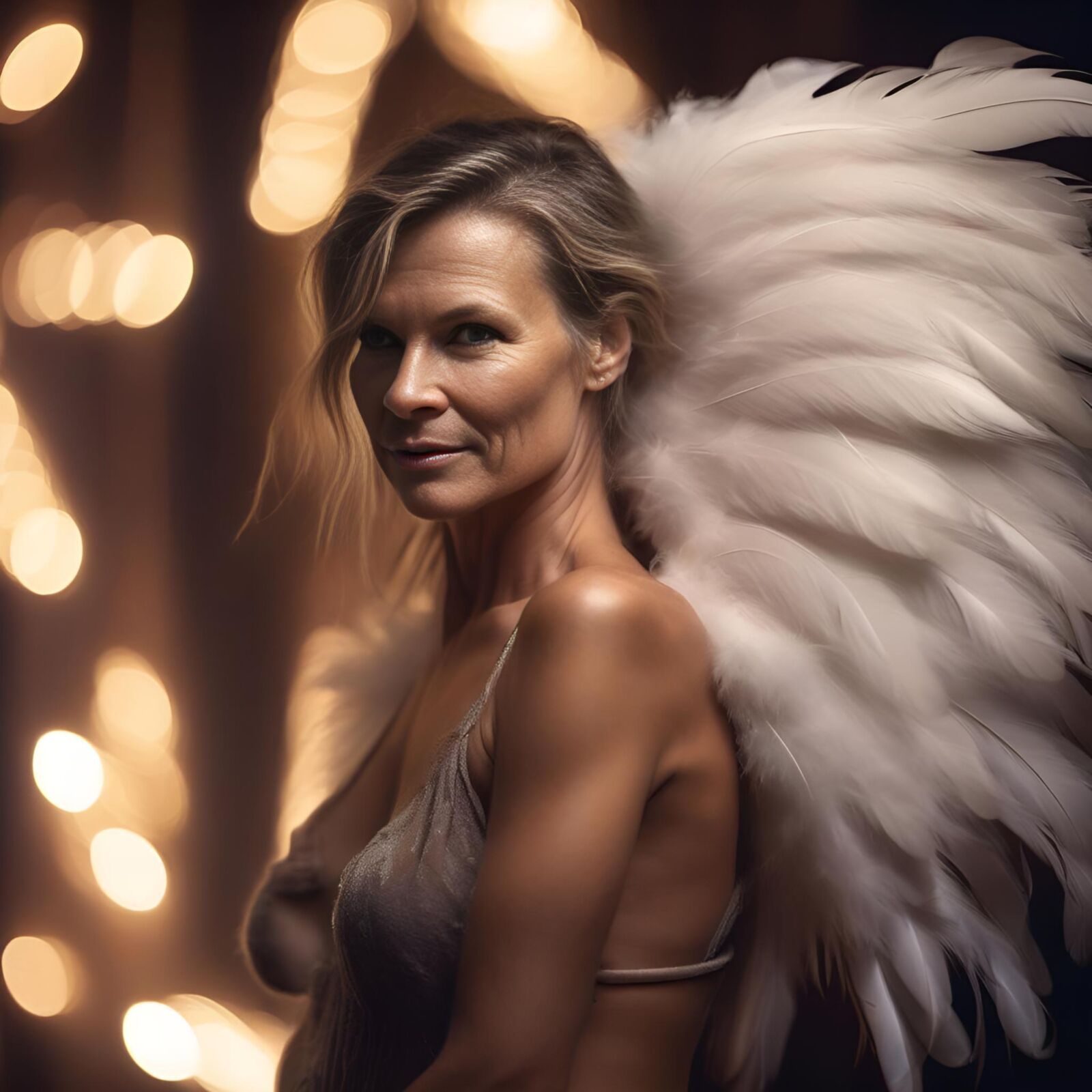 AI GRANNY feathers