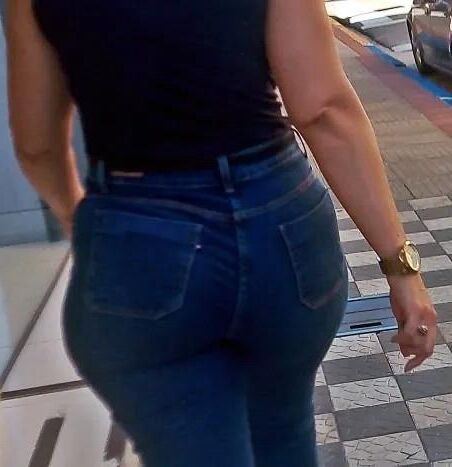 Ehrliche Arsch Jeans