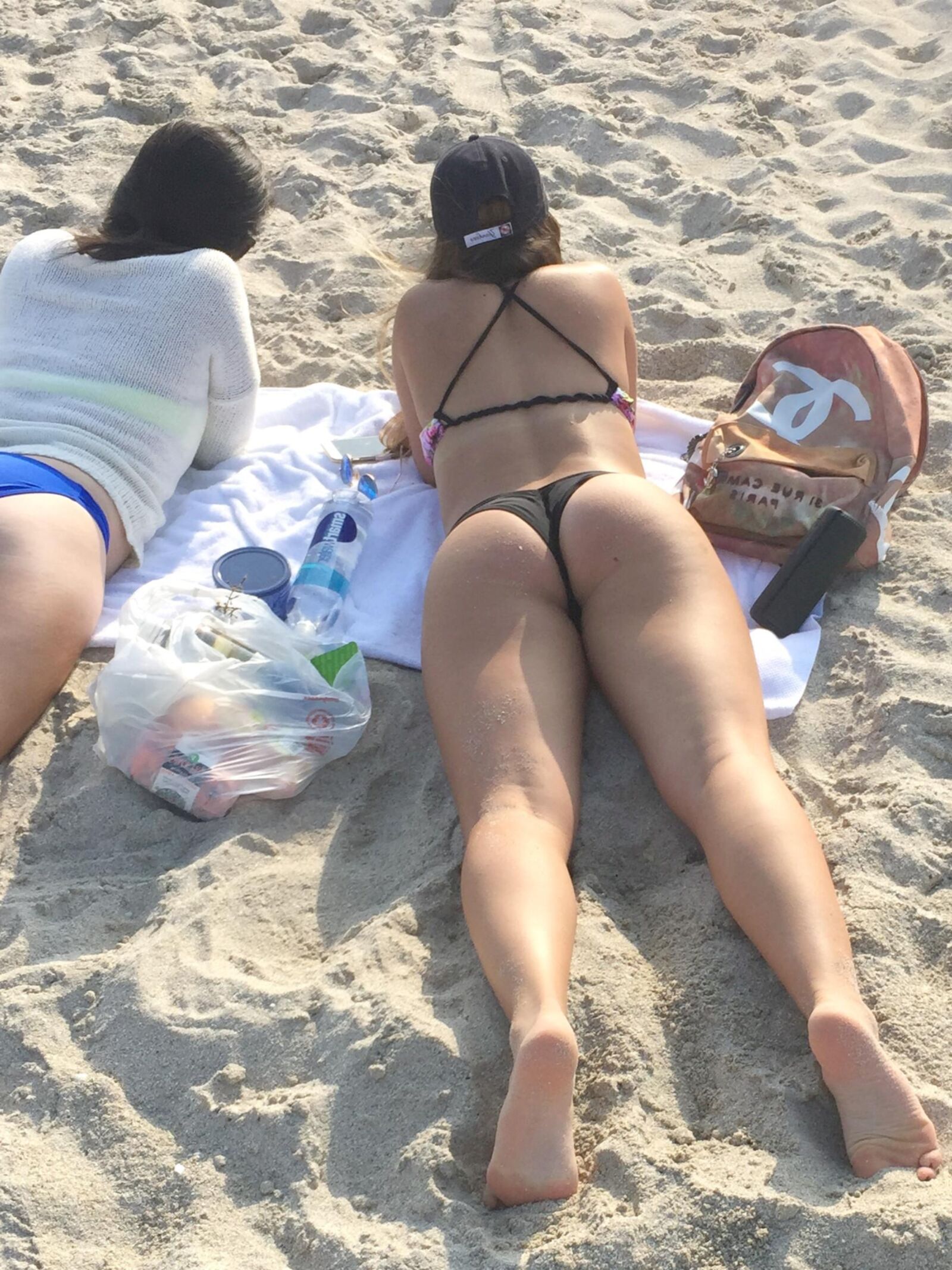 Bikini -Arsch