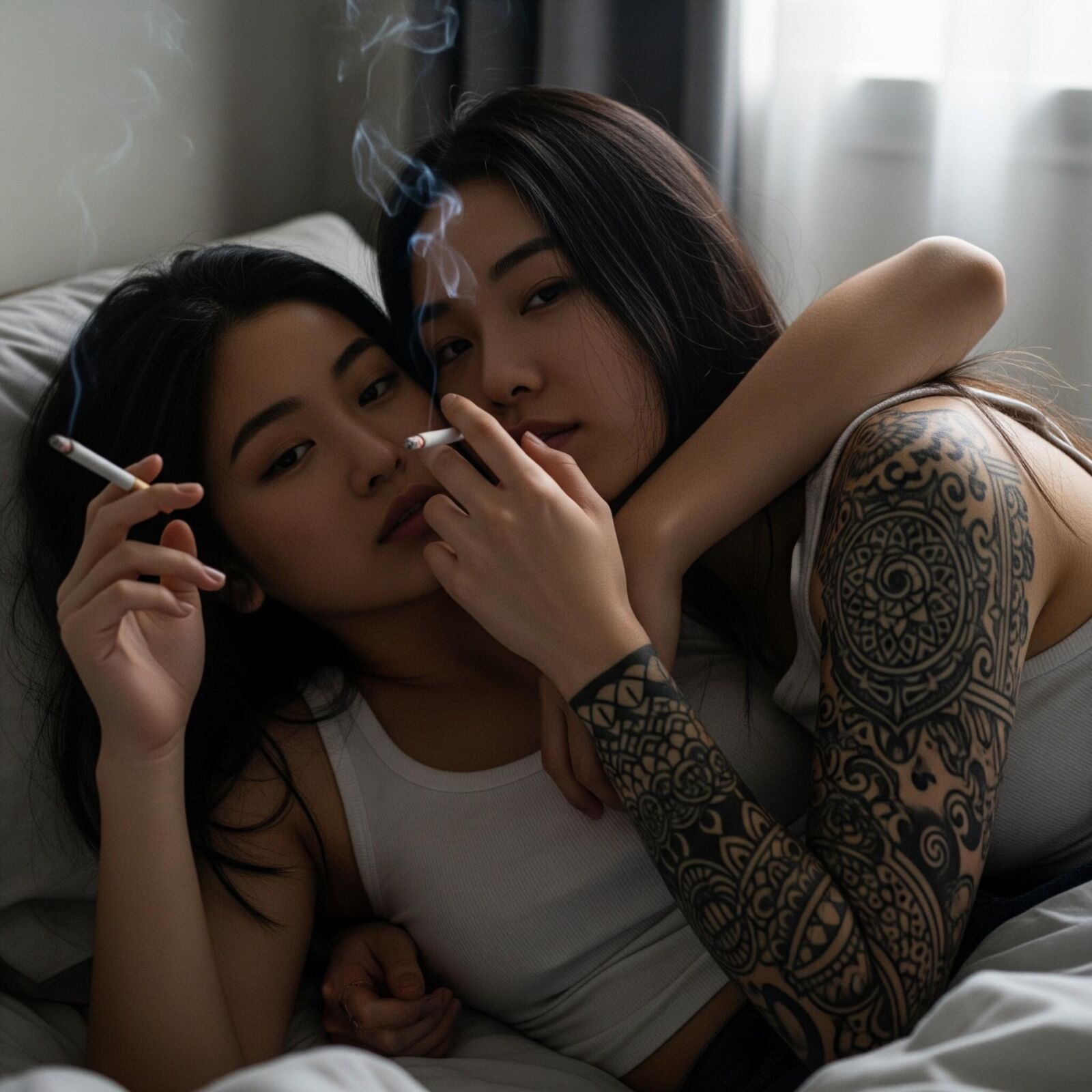 Lily and Mei