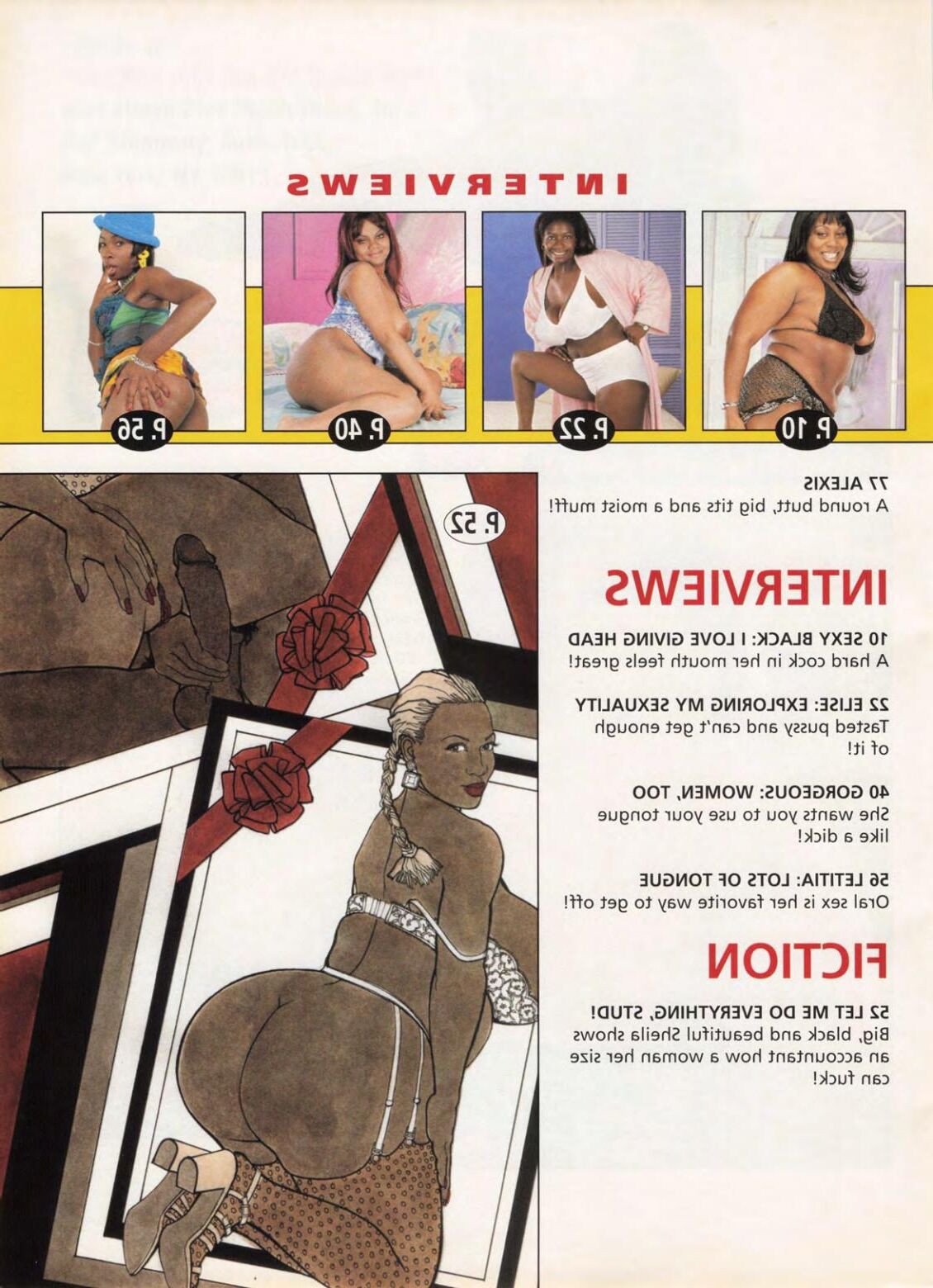 Big Black Butt Magazine de novembro