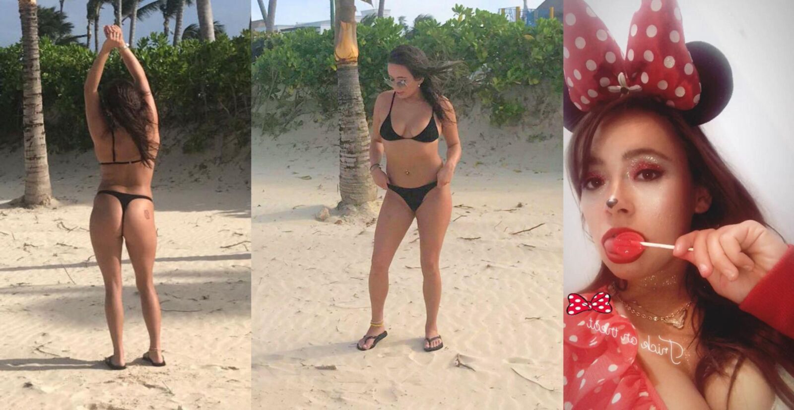 Jessie Bikini adolescente stripper mais biquínis