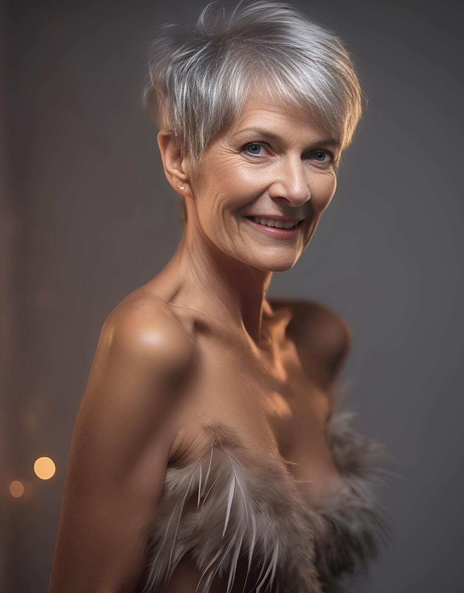 AI GRANNY feathers