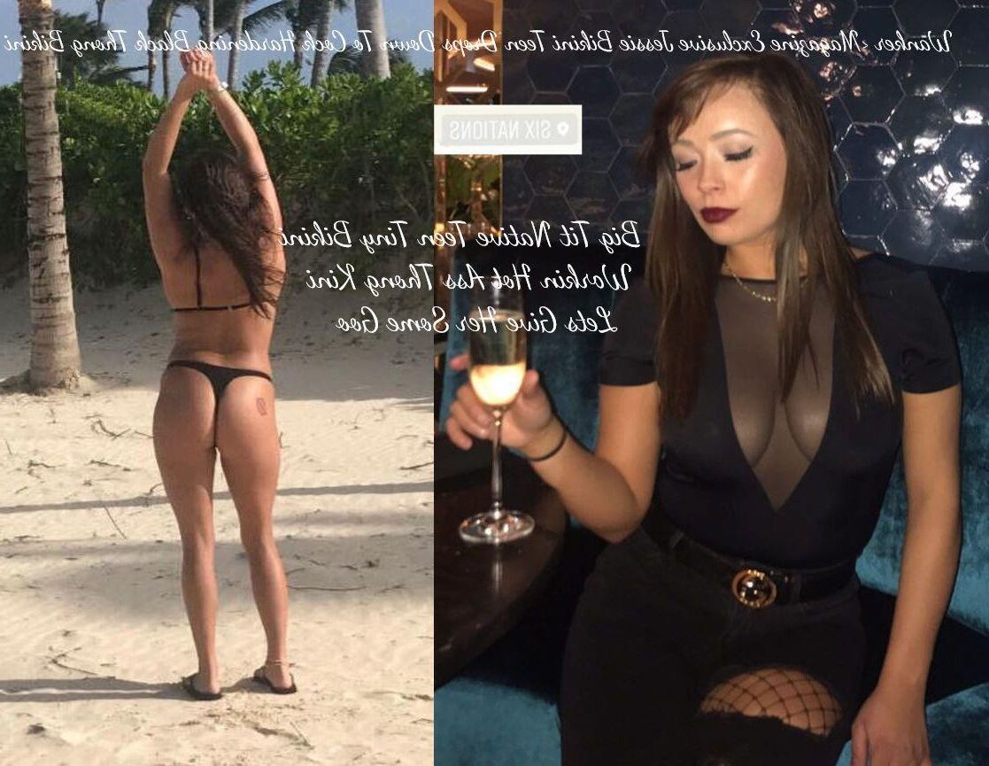 Jessie Bikini adolescente stripper mais biquínis