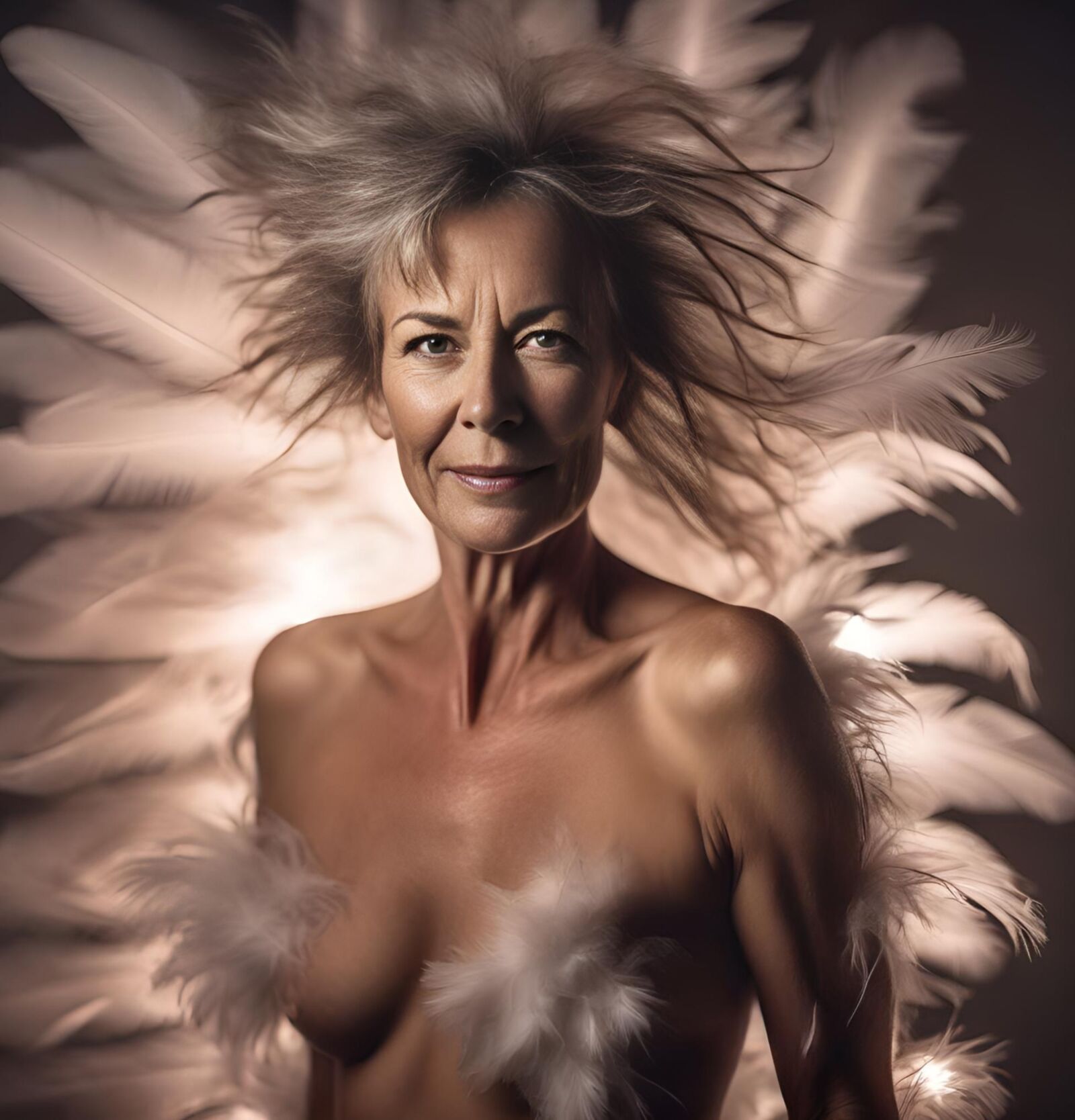 AI GRANNY feathers