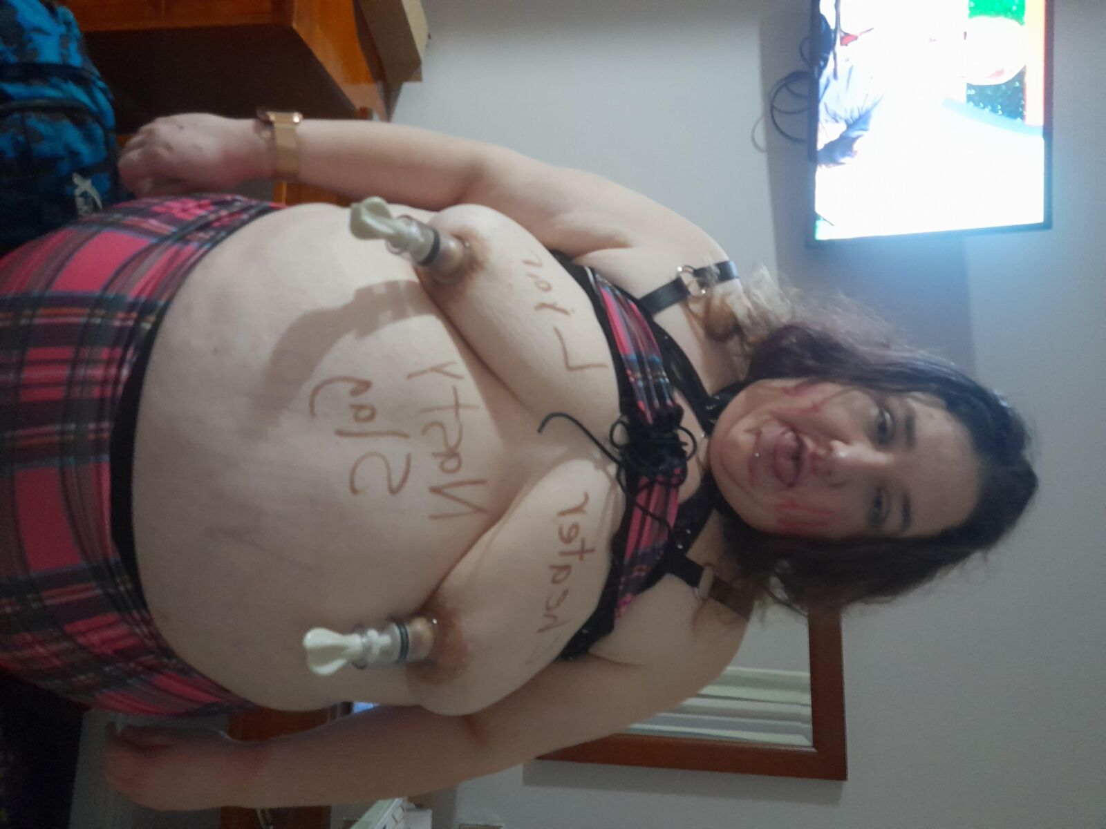 Mi trampa BBW puta joder esposa de cerdo