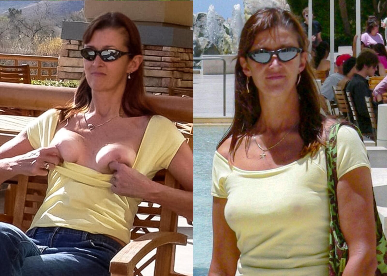 Esposa vestida desnuda