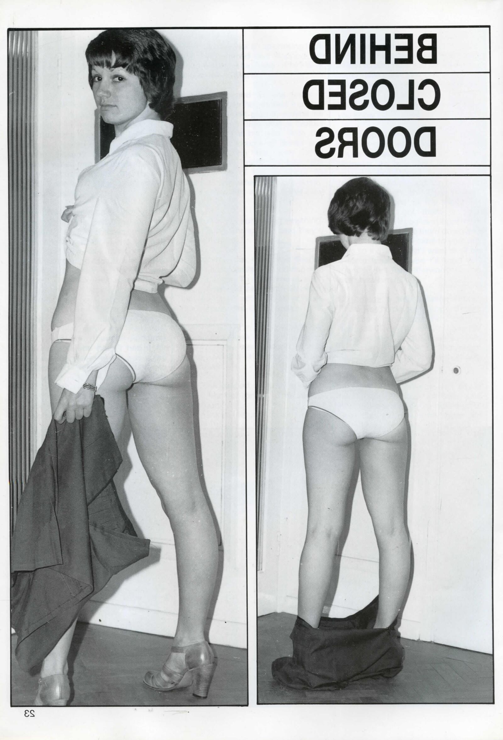 Retro Spanking Blushes Issue completo