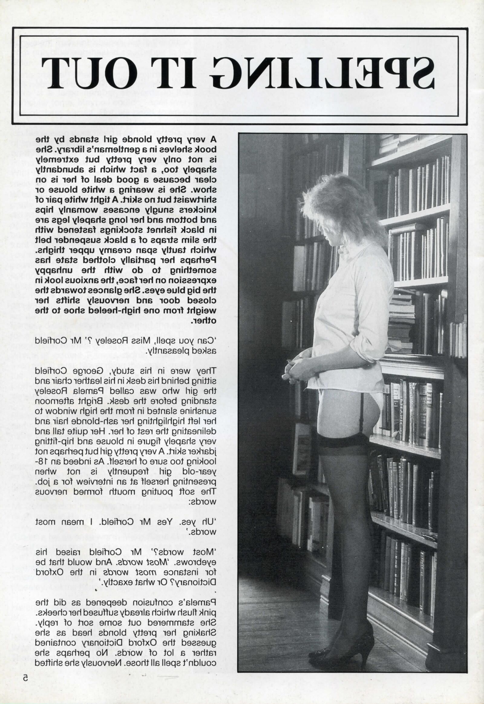 Retro Spanking Blushes Issue completo