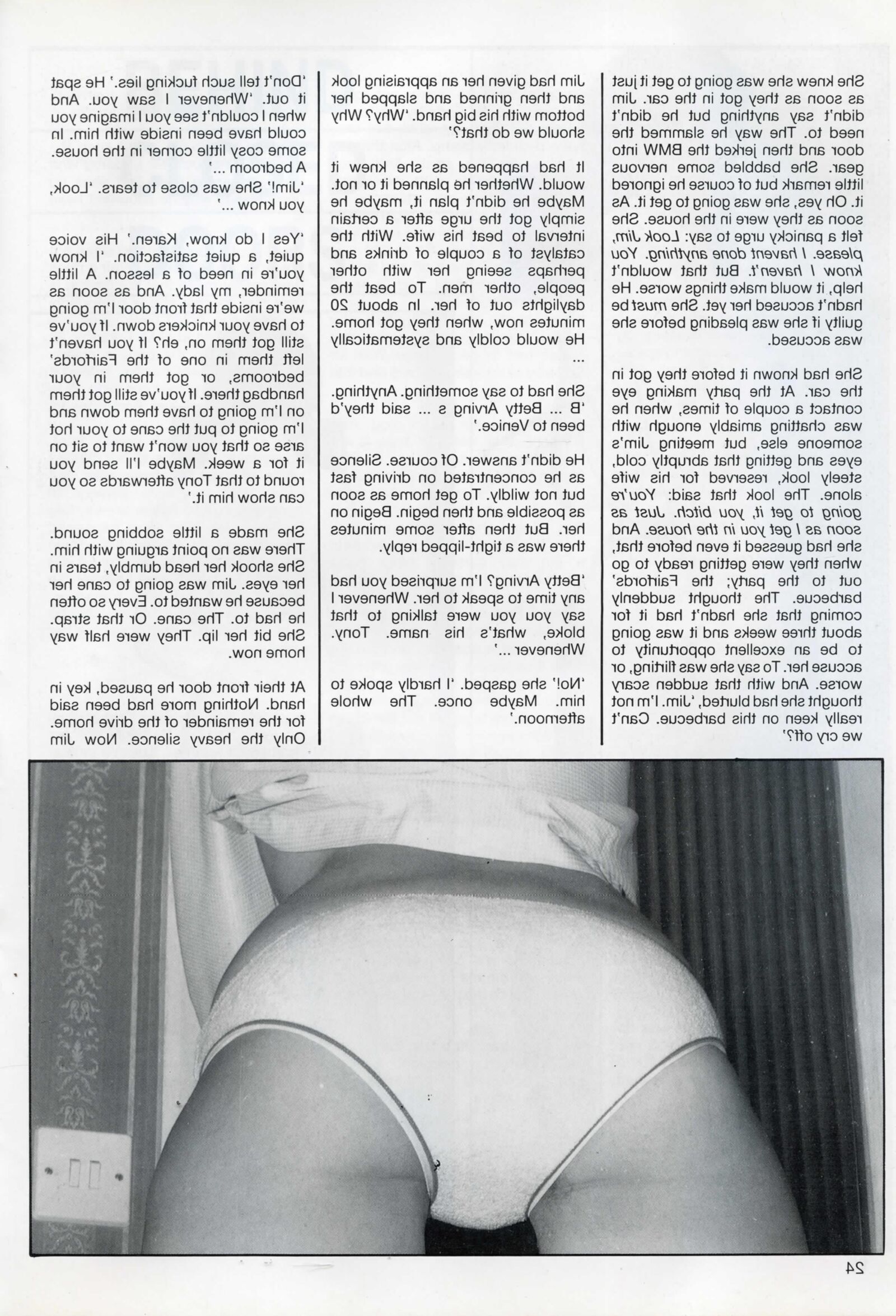 Retro Spanking Blushes Issue completo