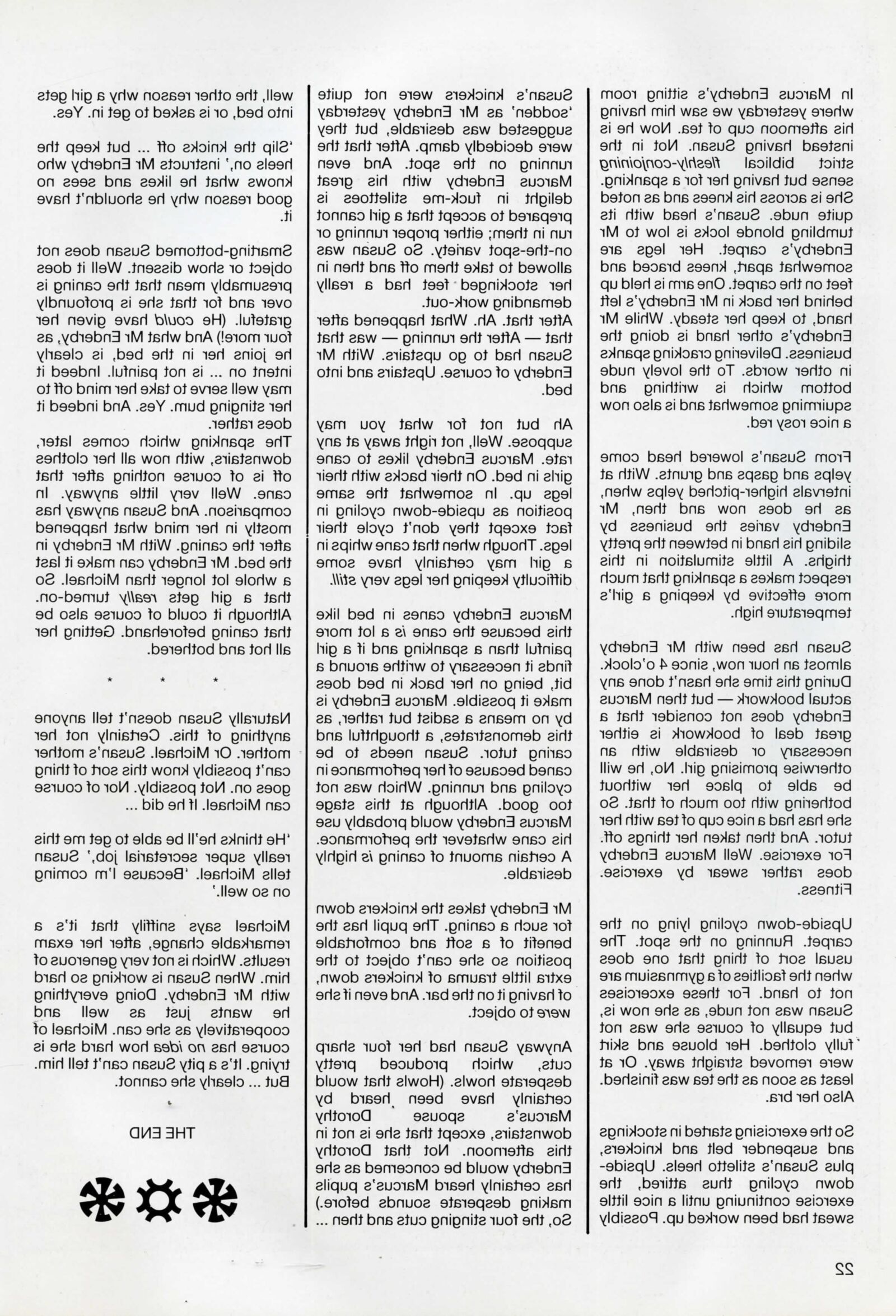 Retro Spanking Blushes Issue completo