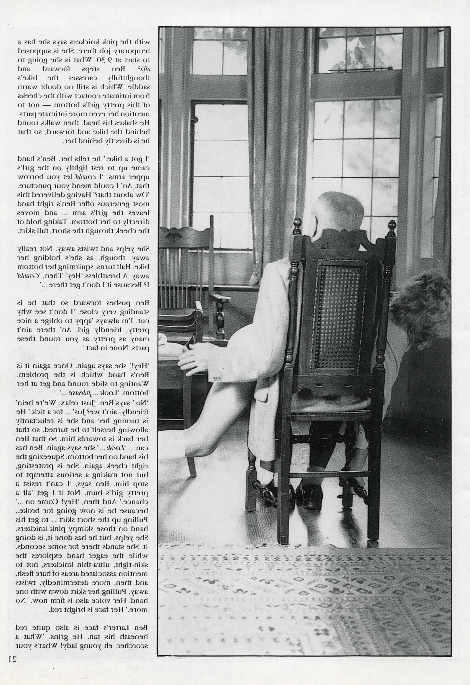 Retro Spanking Blushes Issue completo