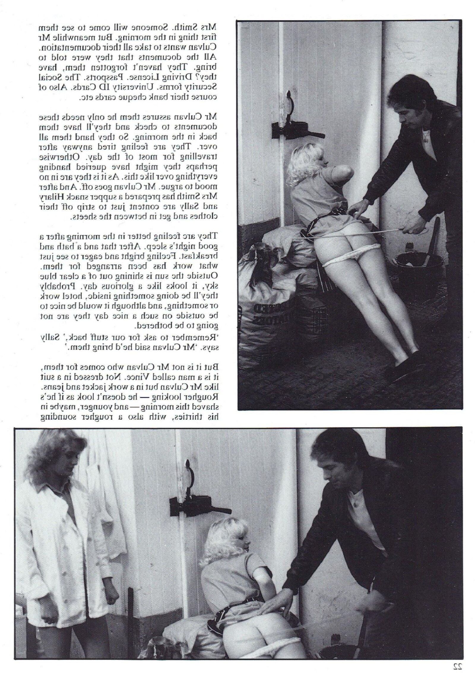Retro Spanking Blushes Issue completo