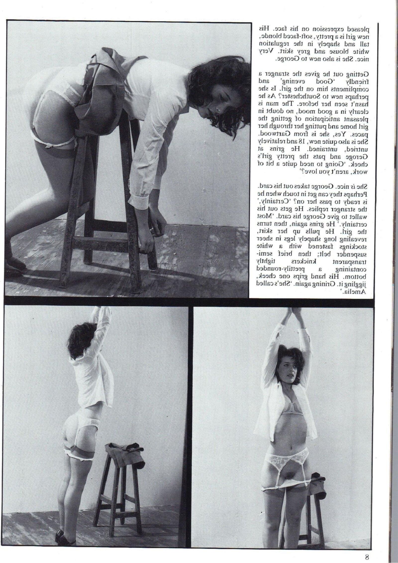 Retro Spanking Blushes Issue completo
