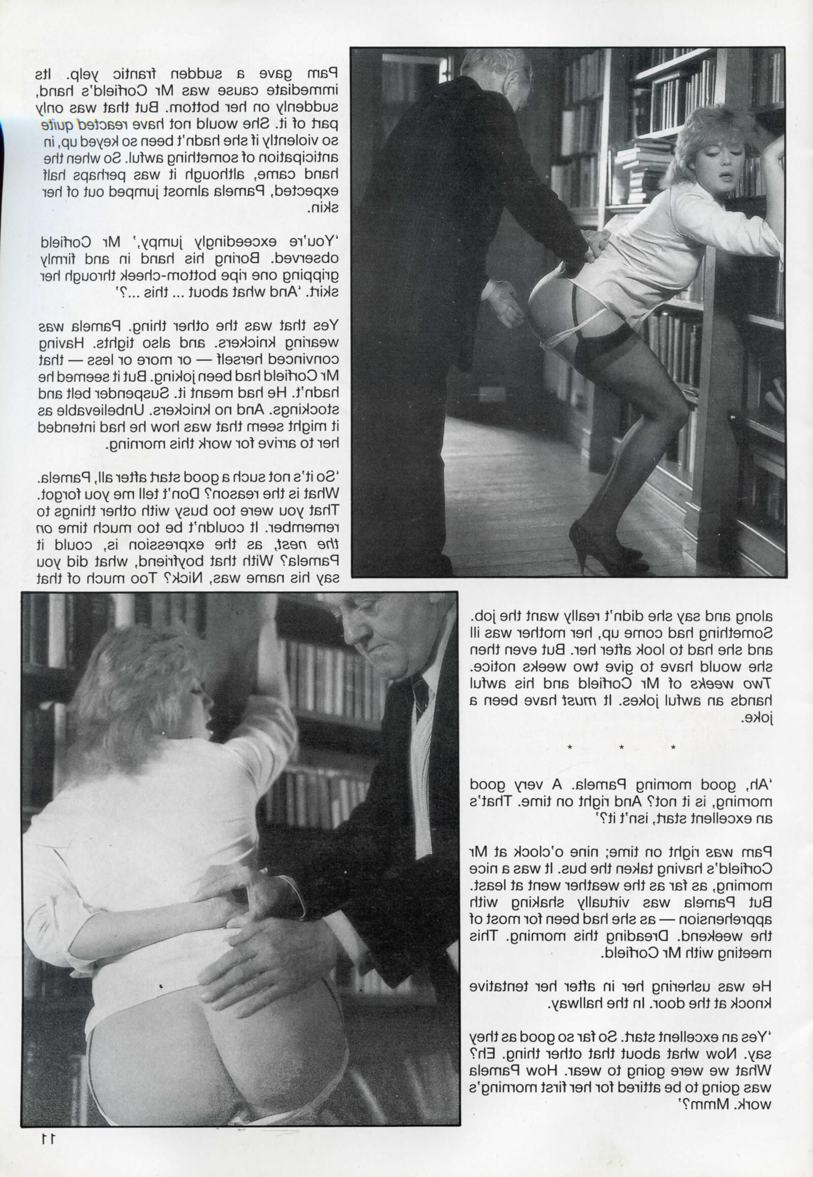 Retro Spanking Blushes Issue completo