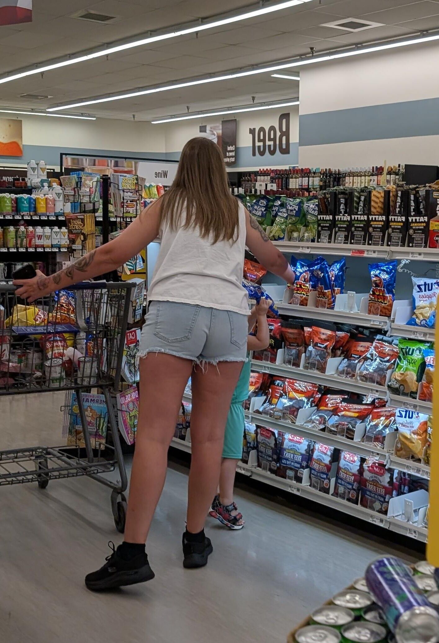 Comprador de pernas incríveis