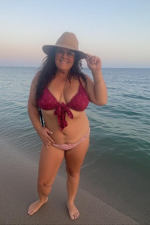 Verschiedene Frauen im Urlaub