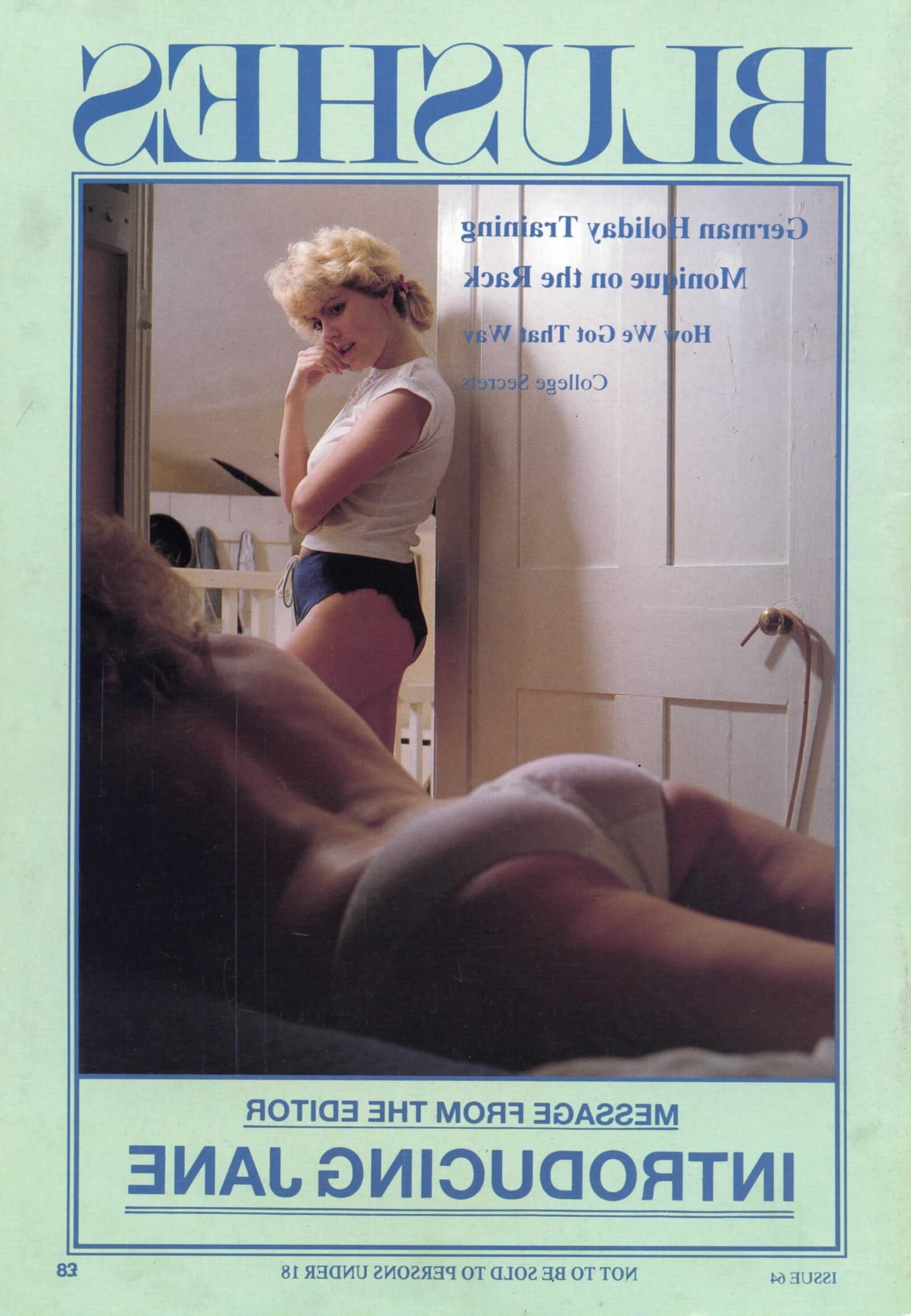 Retro Spanking Blushes Issue completo