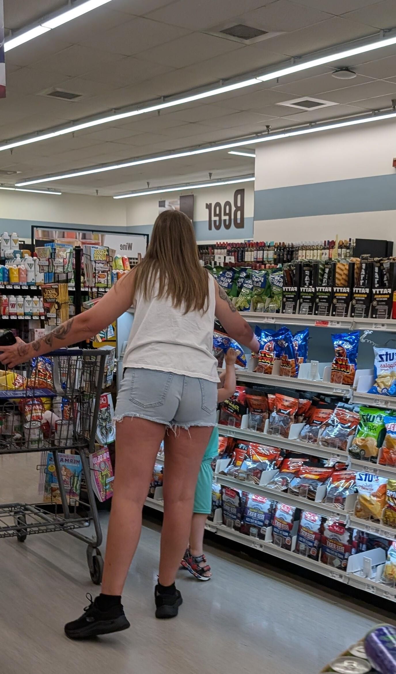 Comprador de pernas incríveis