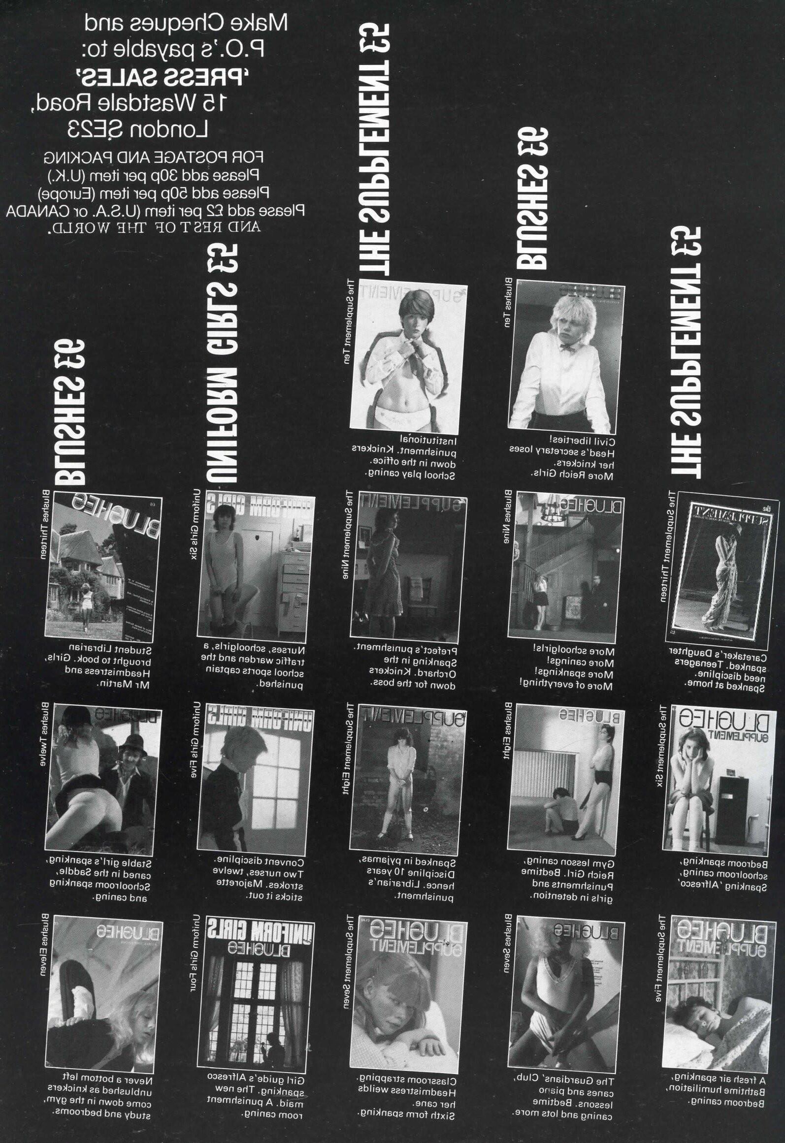Retro Spanking Blushes Issue completo
