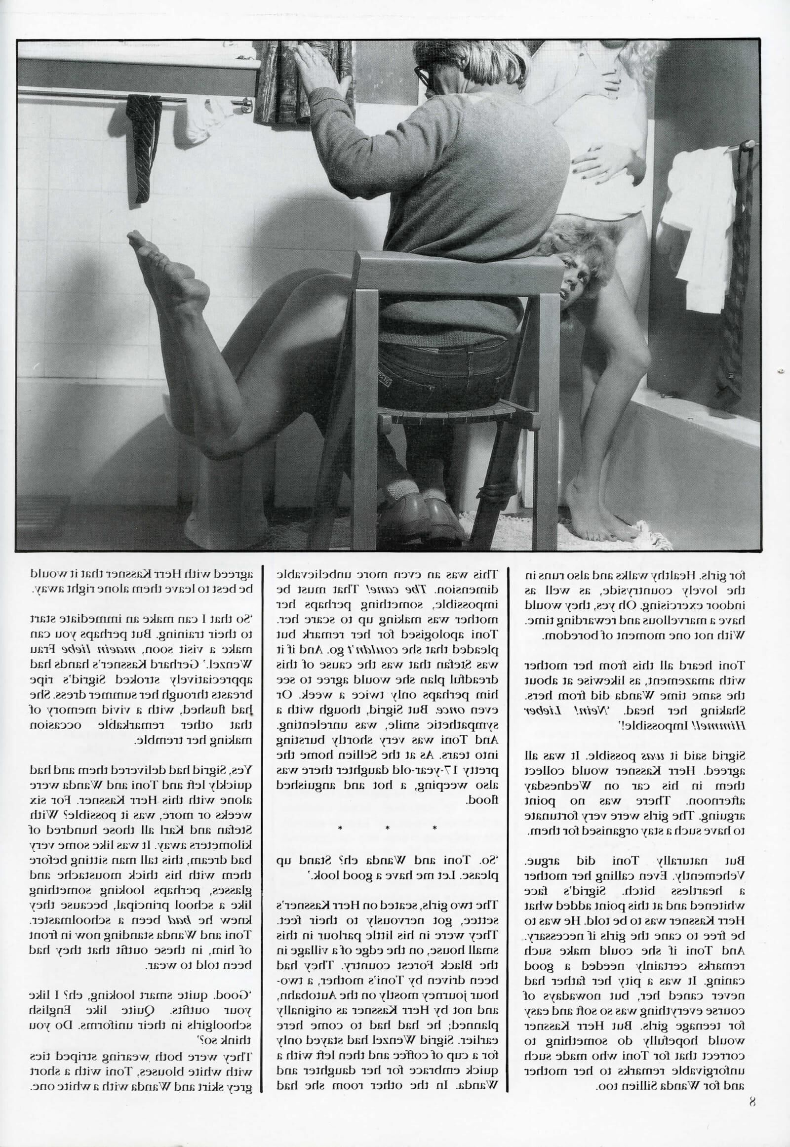 Retro Spanking Blushes Issue completo
