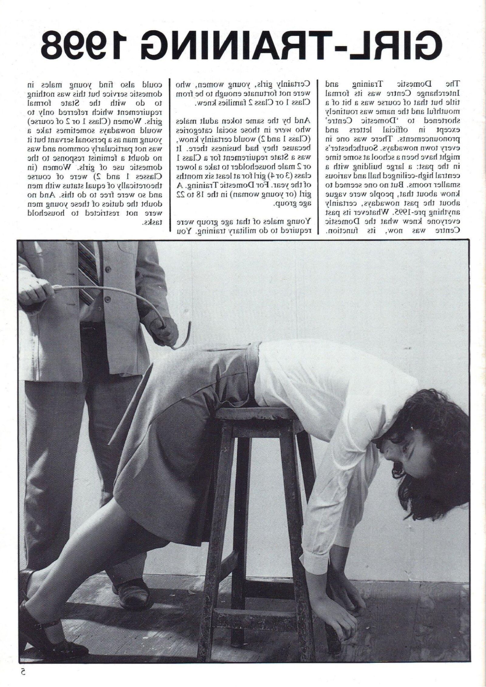 Retro Spanking Blushes Issue completo