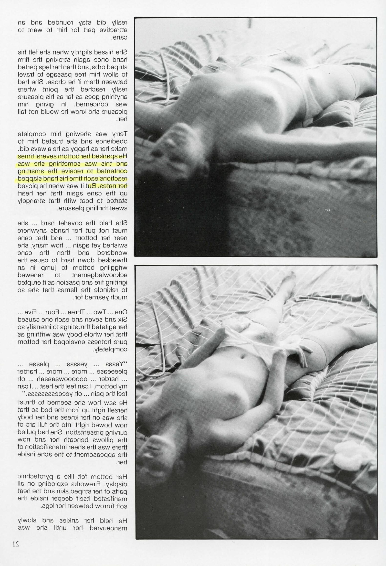 Retro Spanking Blushes Issue completo