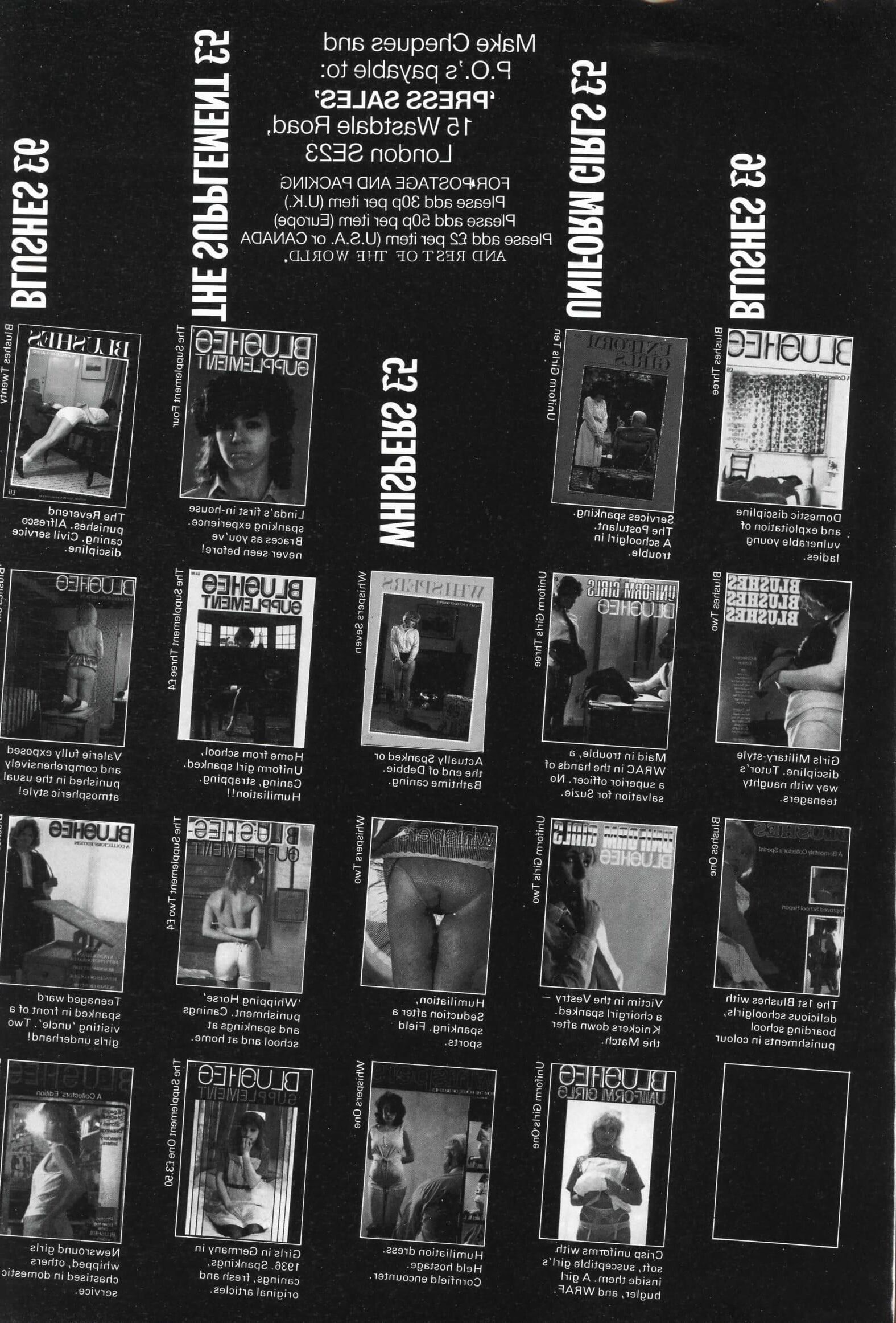 Retro Spanking Blushes Issue completo
