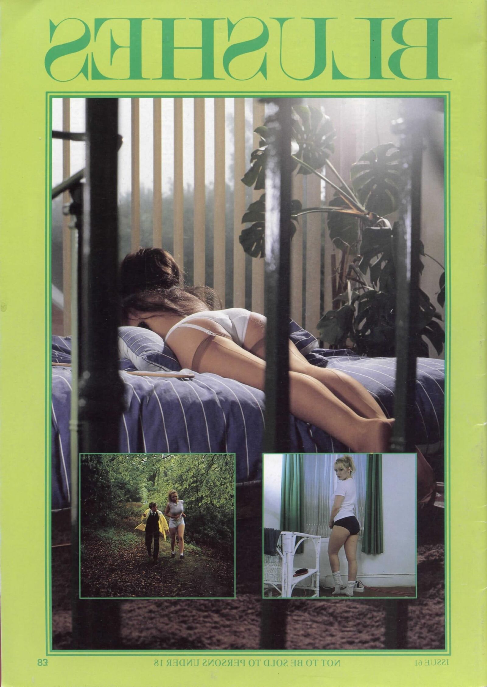Retro Spanking Blushes Issue completo