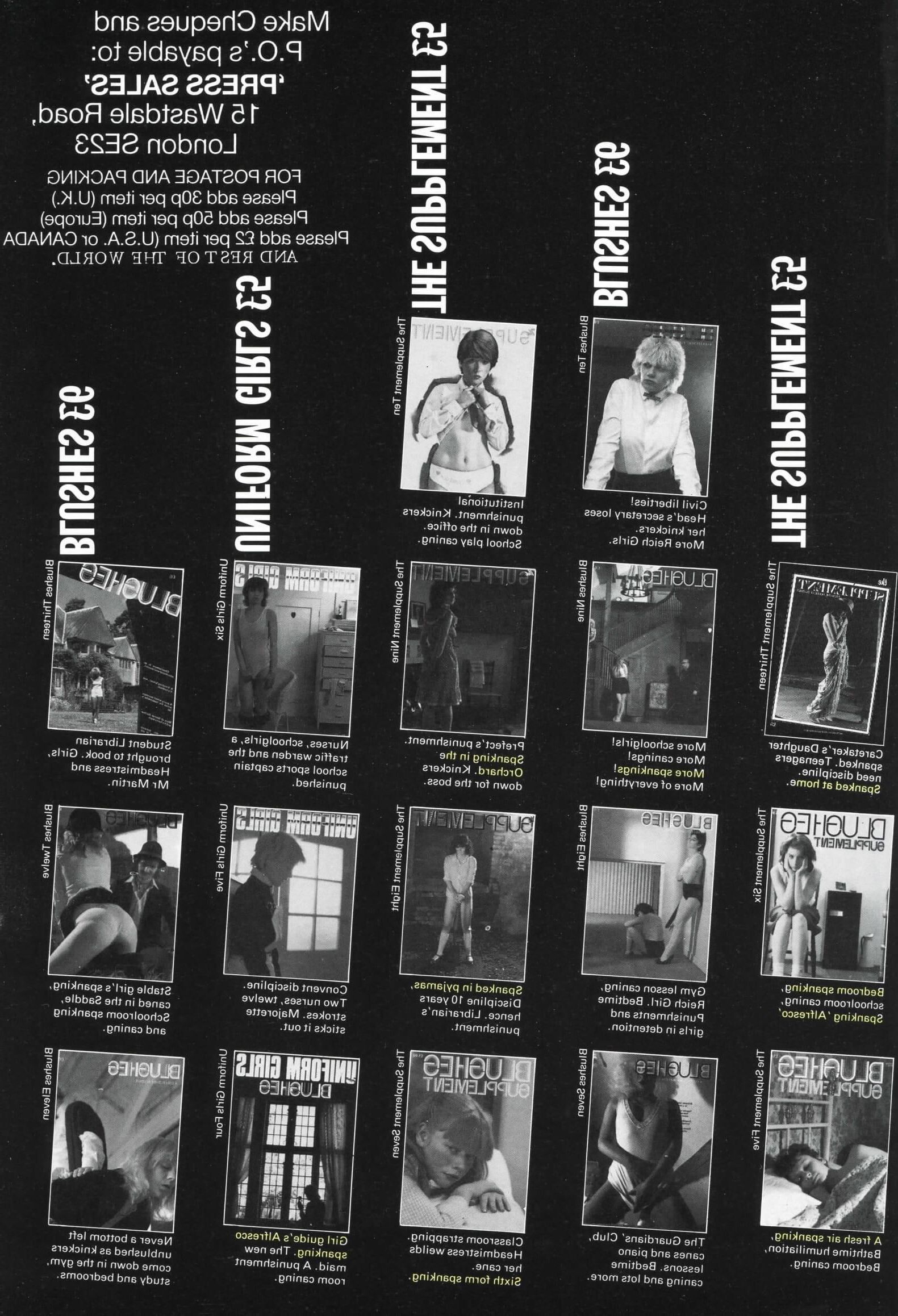 Retro Spanking Blushes Issue completo