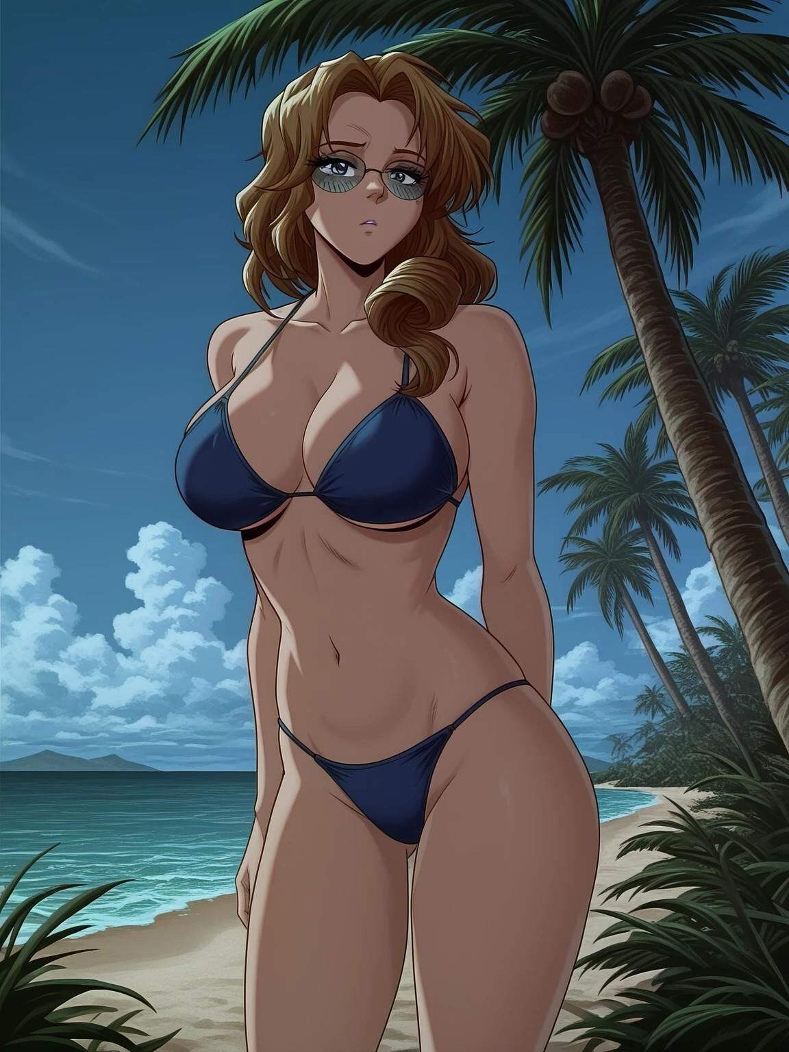 Miss Tsukubaa Scientist Mob aus Mission der Dunkelheit Hentai
