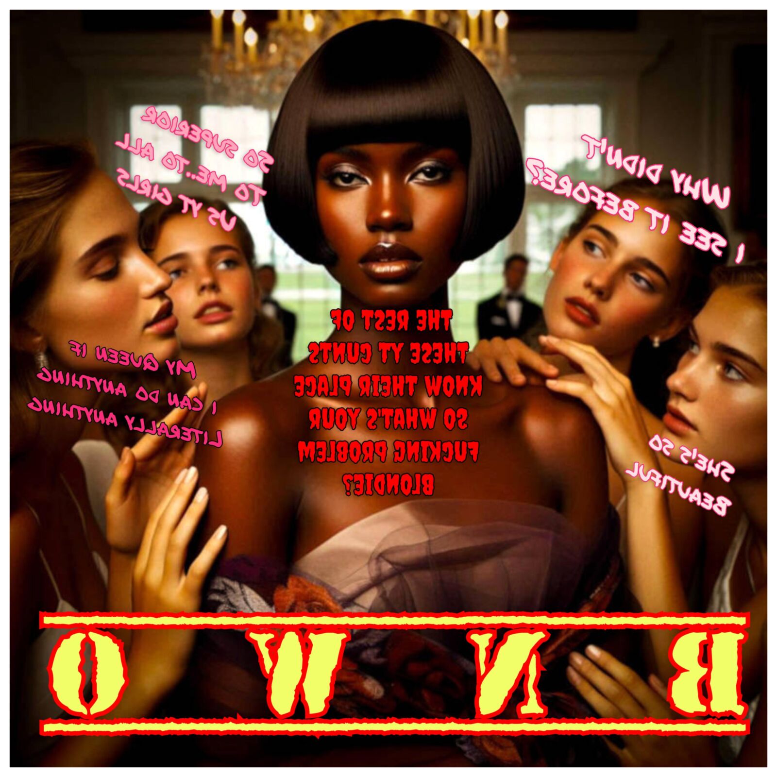 Lezdom interracial (agora você é sua garota)