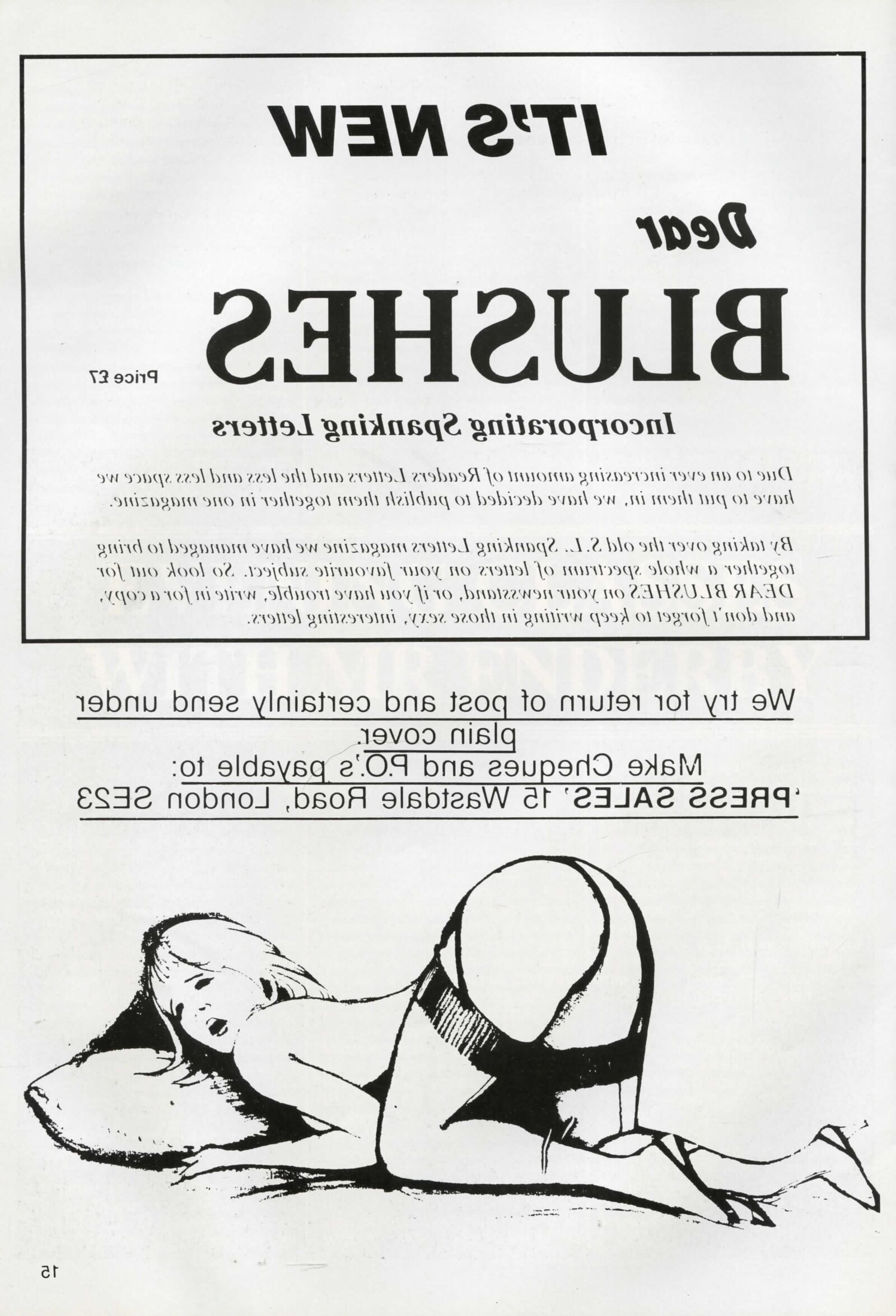 Retro Spanking Blushes Issue completo