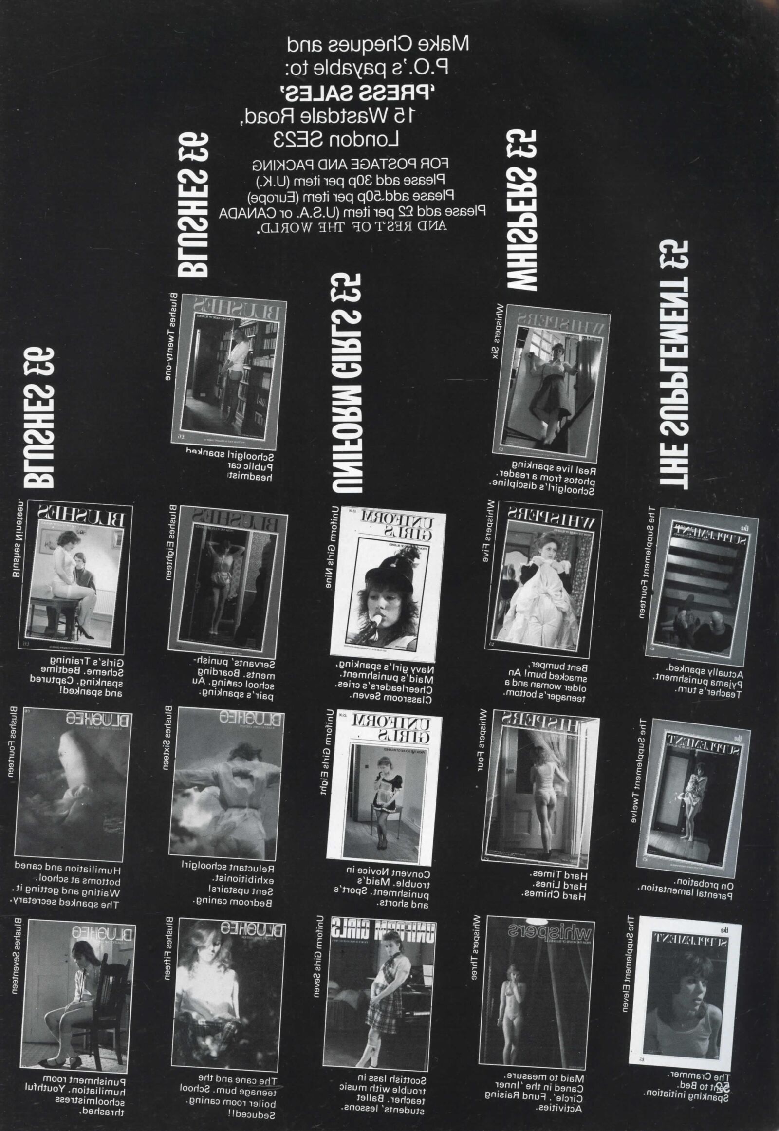 Retro Spanking Blushes Issue completo