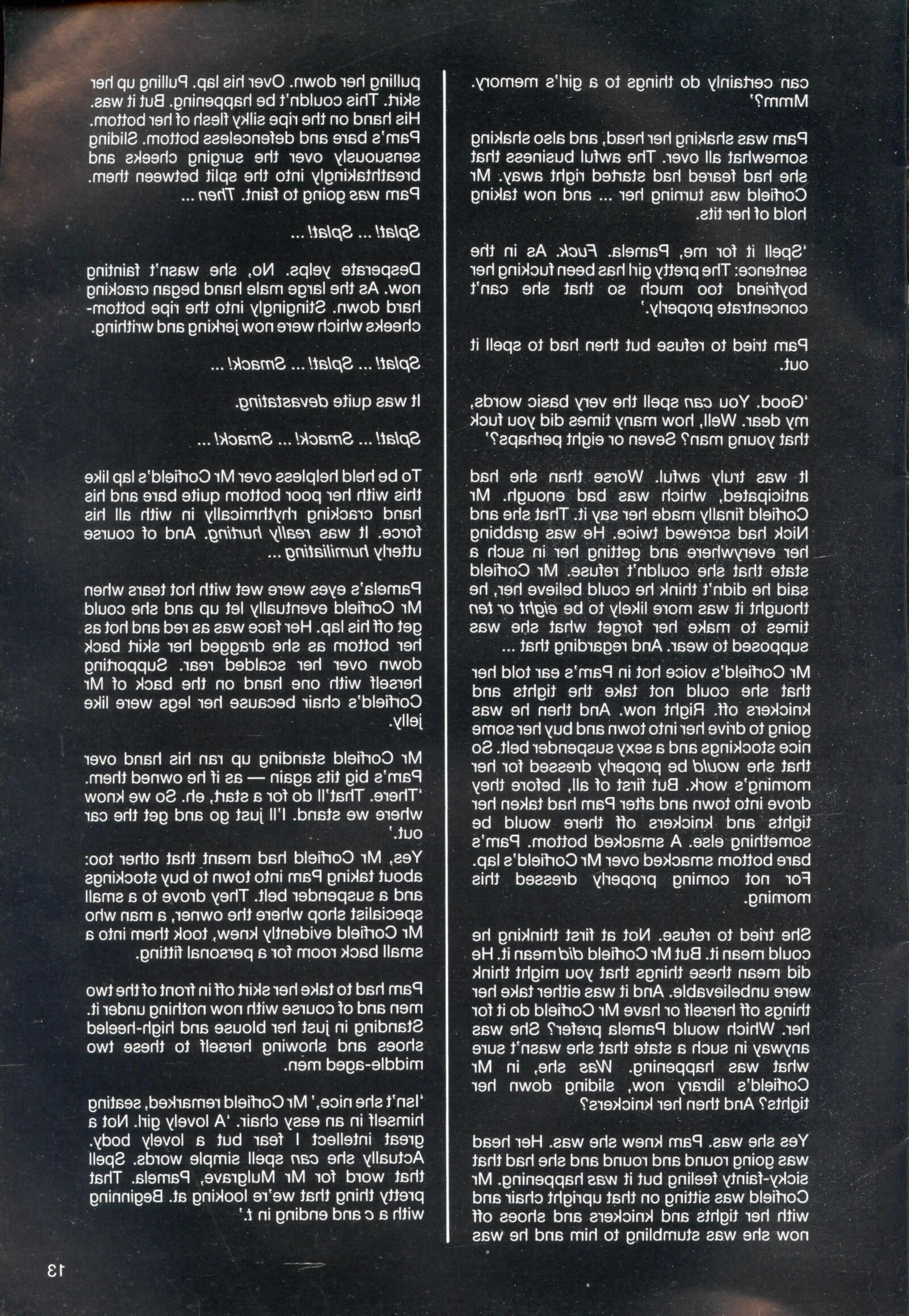 Retro Spanking Blushes Issue completo
