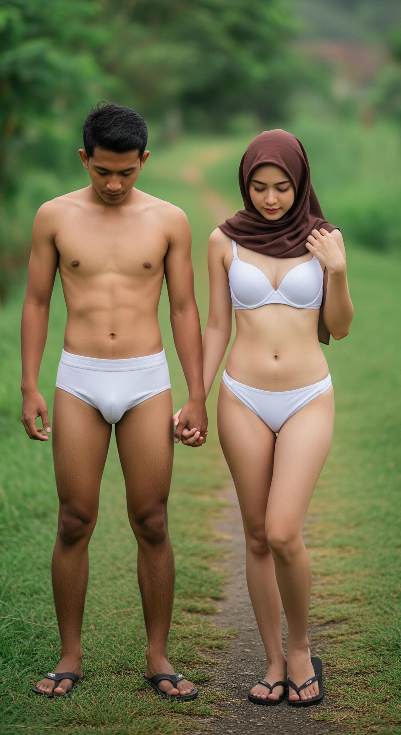 HijabIndo Rural Couple