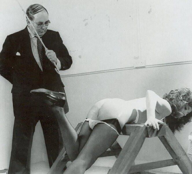 Retro Spanking Blushes Picture Set Nurse Naughty