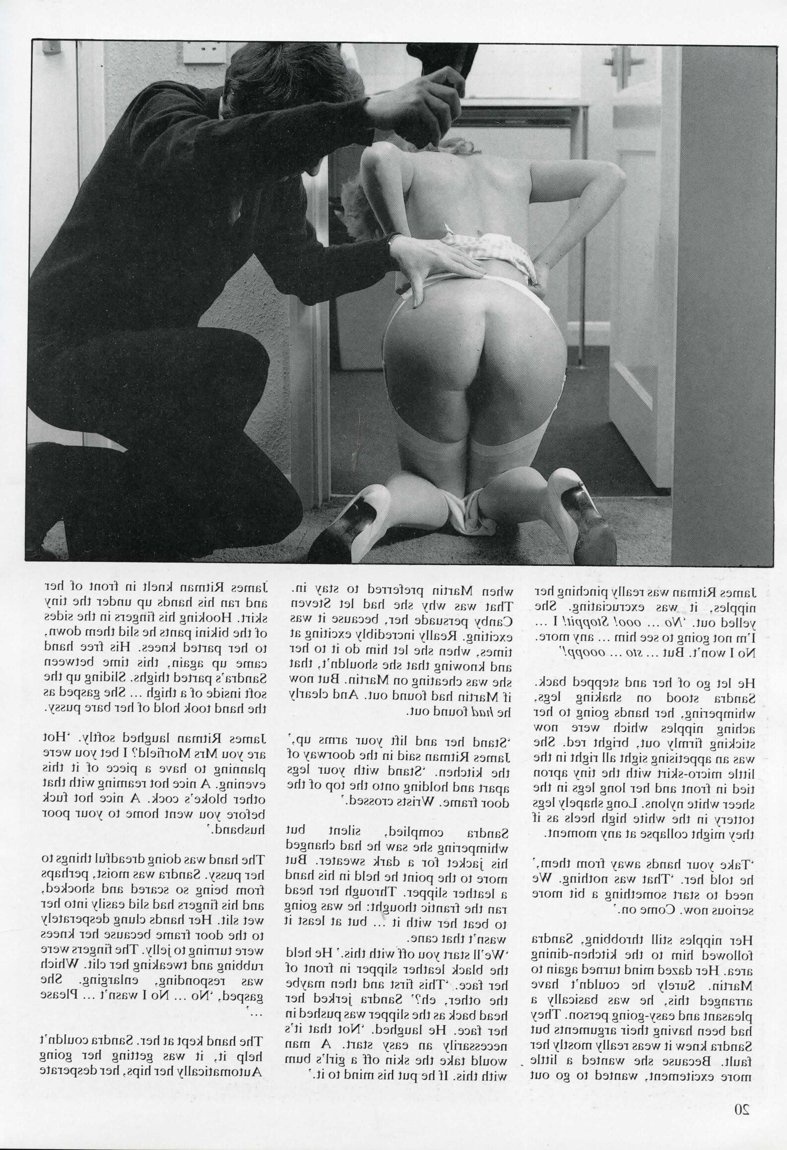 Retro Spanking Blushes Issue completo