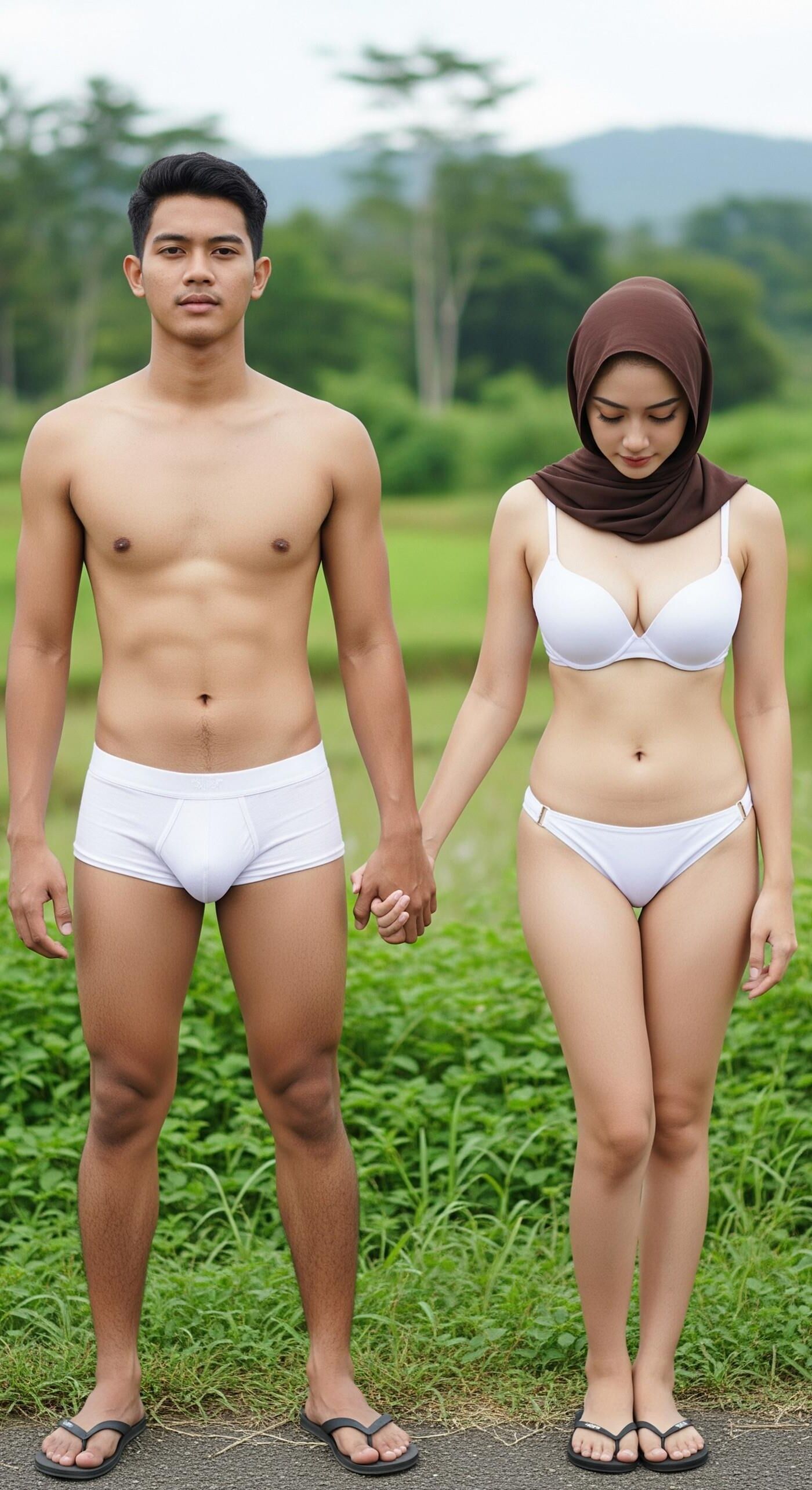 HijabIndo Rural Couple