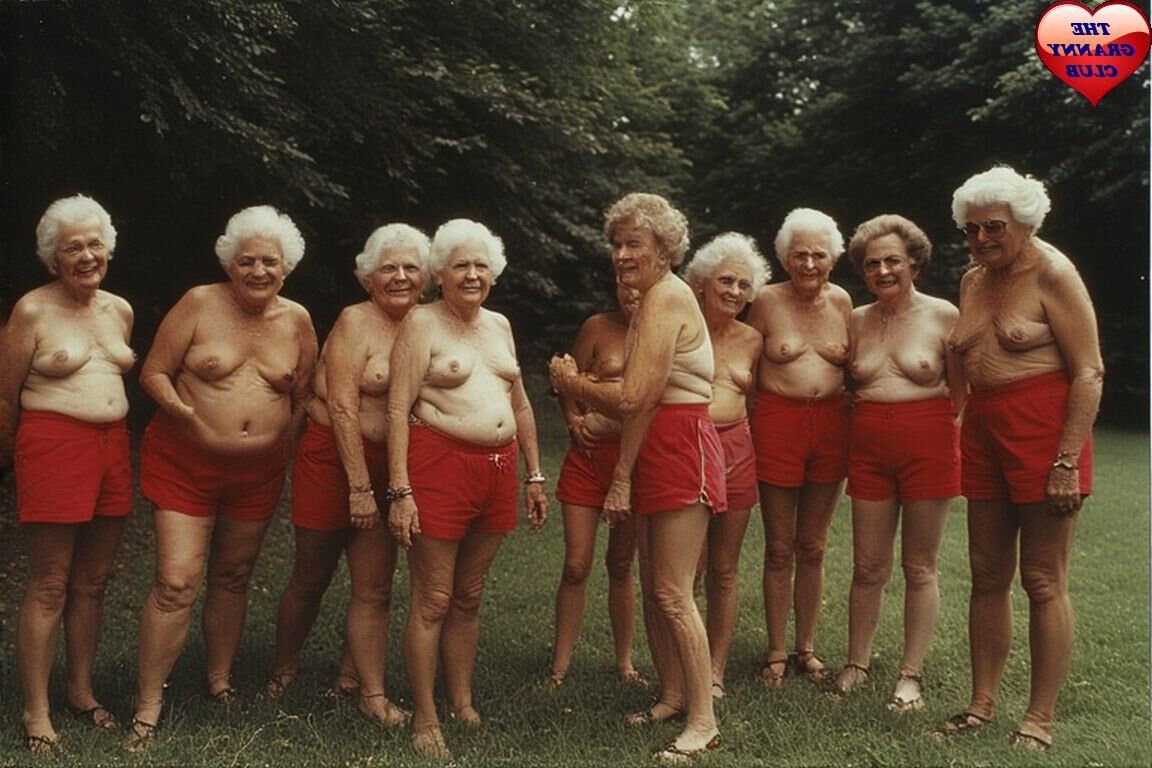 GRANNIES DAY OUT IN RED