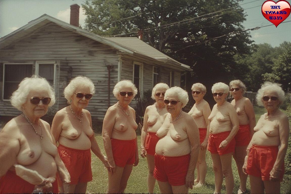 GRANNIES DAY OUT IN RED