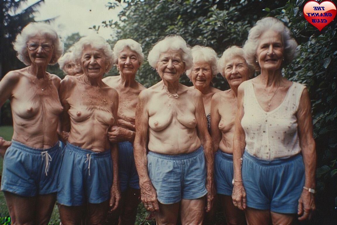 GRANNIES DAY OUT IN BLUE