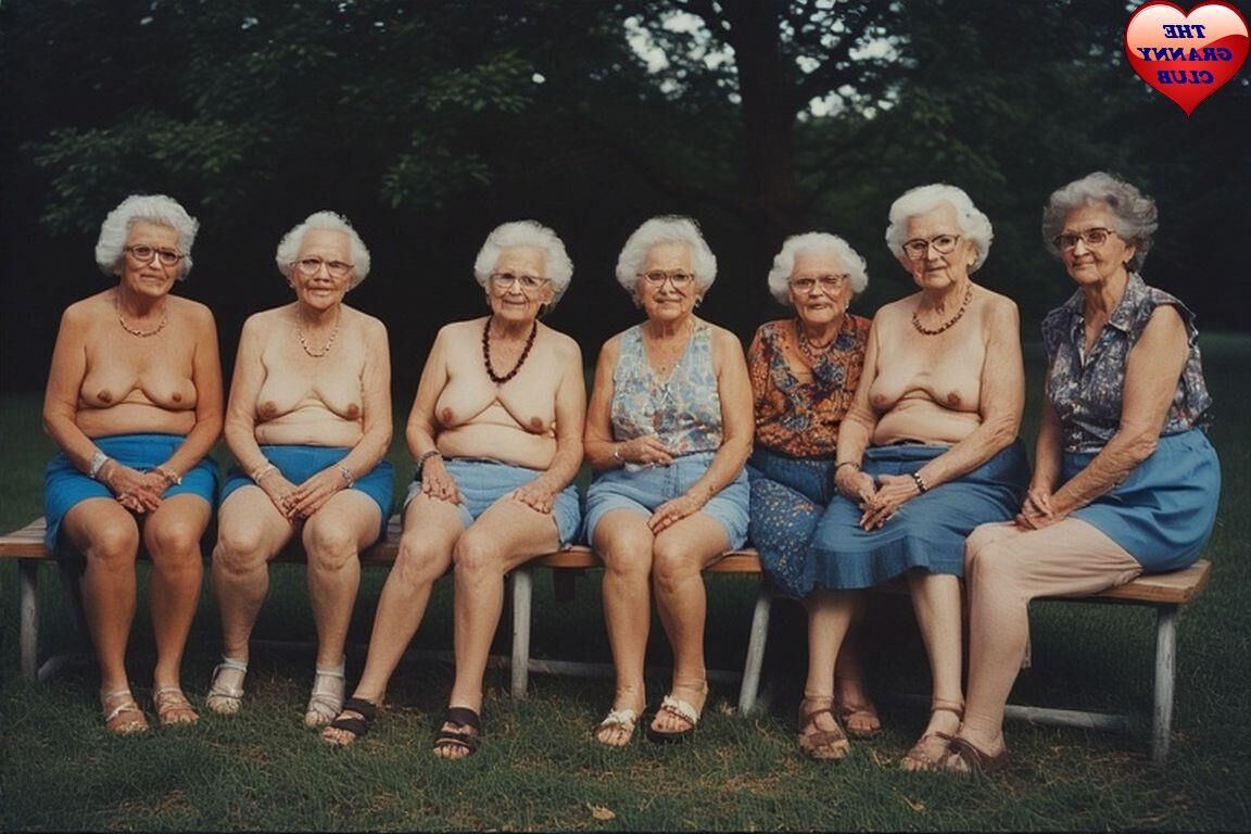 GRANNIES DAY OUT IN BLUE